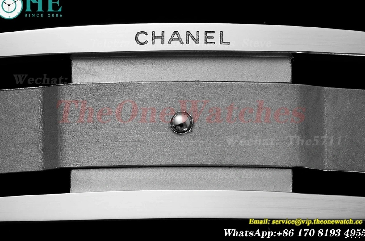 Swiss J12 Cer 33mm Ceramic Dia Dial White Quartz XF Ladies 0514
